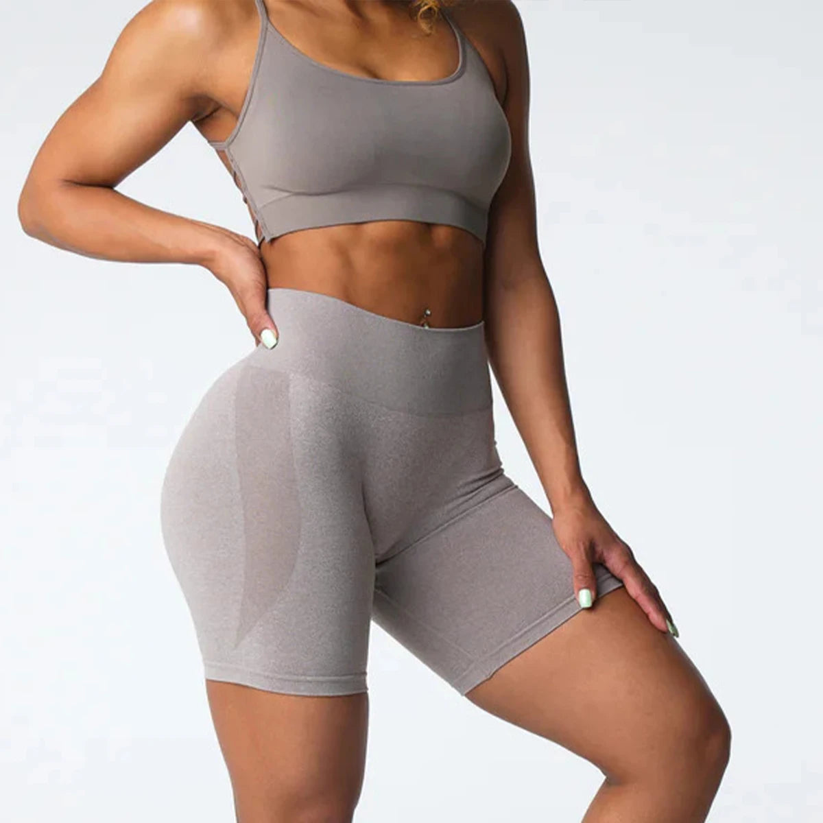 TKITK Seamless Shorts Women  Workout Shorts Fitness Sports Short Gym Yoga Shorts Yoga pants leggings cycling shark pants